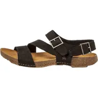 Art unisex. 109997010003_001 Lädersandaler 0999 I Breathe svart (45), Hud, Karta, Spänne, Casual