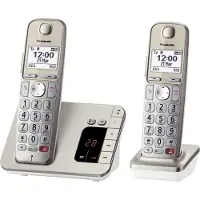 Panasonic Kx-tge262gn Trådlös Fast Telefon 2 Enheter