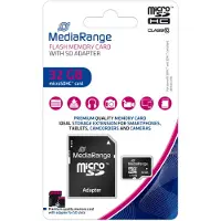 MediaRange Micro SD microSD-Kort 32 GB