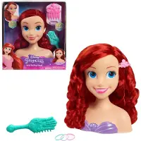 Just Play Disney Princess – Ariel stylinghuvud, smink & frisering