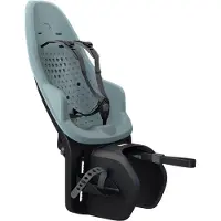 Thule Yepp 2 maxi, 22 kg, Bakre fäste, 3,5 kg, Svart, Blå, Fotstöd, Säkerhetsbälte