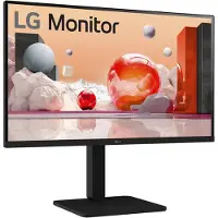 LG 27BA450-B - LED-skärm - 27 - 1920 x 1080 Full HD (1080p) @ 100 Hz - IPS - 250 cd/m² - 1300:1 - 5 ms - HDMI, VGA, DisplayPort - högtalare
