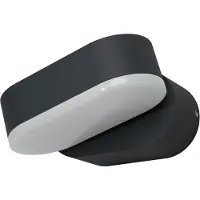Osram LED utomhus vägglampa ENDURA STYLE MINI, Aluminium / grå / zink, Aluminium / grå / zink, Modern, LED-vägglampa utomhus