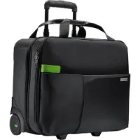 Leitz Complete Smart Traveller - Upprätt - genuint läder, metall, polyester - svart