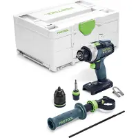 Festool Skruvdragare/borr TDC 18/4 I-Basic QUADRIVE; 18V (utan batteri och laddare)