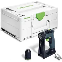 Festool Skruvdragare/borr CXS 18-Basic 18 V; (utan batteri och laddare)