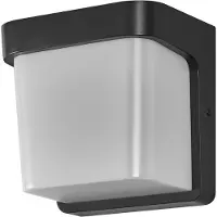Osram LED utomhus vägglampa ENDURA STYLE IHSAN, Aluminium / grå / zink, Syntetmaterial, Modern, LED-vägglampa utomhus