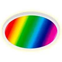 Briloner LED taklampa Slim, dimbar, Vitt / opal, Vardagsrum / matsal, Syntetmaterial, Modern, LED-taklampa