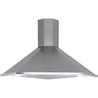 CATA Angolo X/d 111 Cm Dekorativ Fläktkåpa