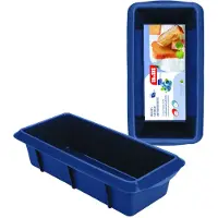 Jamon Kaksform - Ibili - 870004 - 24 cm - Silikon - Marinblå - Fryssäker blå