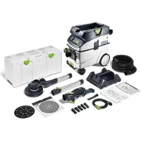 Festool LHS 2 225 EQI/CTM 36-Set 578425 Långhalsslip- och sugkoppset 400 W 220 mm Ø 225 mm