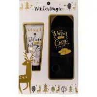 Accentra Winter Magic Foot Care Set Foot Care Gift Set With Slippers