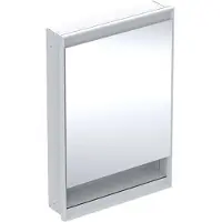 Geberit Spegelskåp ONE inbyggd hylla 90x60x15 vit hög