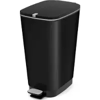 Keter soptunna med pedal 50L svart IT/237471