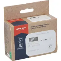 Grundig kolmonoxidlarm 85dB med LCD-display