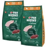 PAN MIĘSKO z ziołami Indyk z kaczką M 3 kg dla ras średnich