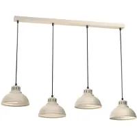 Luminex Hänglampa Sven , dimbar, Creme / bärnsten, Vardagsrum / matsal, Metall, Industriell design, Pendellampa