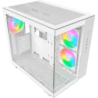 Montech KING 65 Pro White - Chassi - Miditower - Vit