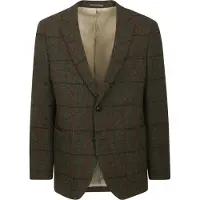 Steppin' Out Blazer Harris Tweed Grön Mörkgrön Storlek