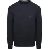 Tommy Hilfiger Sweatshirt 'Flag Embroidery' marinblå