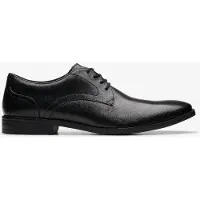 Clarks för män. 26178489 Brandon Lace läderskor svart (42.5), Hud, Karta, Nyckelband, Casual, Parti, Klassisk