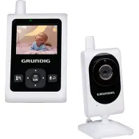 Grundig trådlös babyvakt med kamera 2,4 tum / videobabyvakt med nattläge / talk-back-funktion