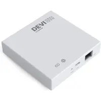 Danfoss DEVI Connect Zigbee-gateway och app gör det enkelt att hantera dina Zigbee-kompatibla enheter.