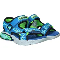 SKECHERS Platta sandaler MEGA-SPLASH 4K pojkar - Blå - 32