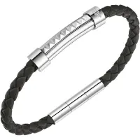 Police Geometric Metal Armband