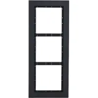 Dahua VTM24P3 - Mounting panel - 3 banker - svart