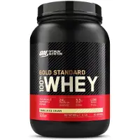 Optimum Nutrition , Gold Standard 100% Vassle, Vaniljglass, 2 lb (907 g)