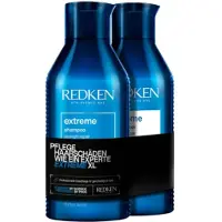 Redken Damaged-hair ExtremeXL vårdduo Shampoo 500 ml + Conditioner 500 ml 500 ml (840,00 kr / 1 l)