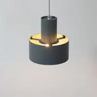 Sigma Hänglampa Rif S , dimbar, Svart, Vardagsrum / matsal, Metall, Modern, Pendellampa