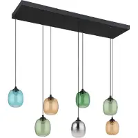 Globo Pendellampa Minara, Multifärgad, Vardagsrum / matsal, Metall, Modern