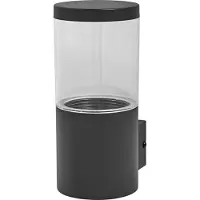 Osram Vägglampa utomhus ENDURA CLASSIC EBRO, dimbar, Aluminium / grå / zink, Rostfritt stål, Modern