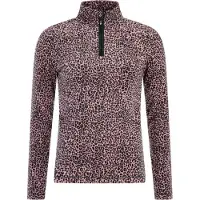 Protest - Fleece dam - Prtrefuzzy 1/4 Zip Active Top Vintage Pink för Unisex - Storlek S - Rosa
