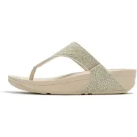 FitFlop Lulu Shimmerglitz Toe Post Sandaler