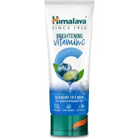 Himalaya Uppljusande Vitamin C Blåbär Ansiktstvätt 100ml | Skonsam Rengöring För Lyster | Tar Bort Glåmig Hud & Orenheter | Förpackning Om 1