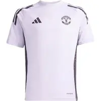 Adidas Manchester United Tränings T-Shirt Tiro 25 - Lila/Svart Barn - , storlek 152 cm