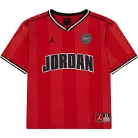 Jordan T-shirt - Sport - Gymröd m. Tryck - - 12-13 år (152-158) - T-shirt