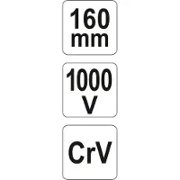 YATO Kombinationstång YT-21151; 160 mm; 1000 V