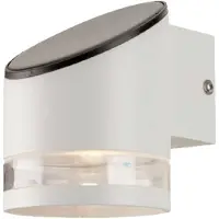 V-TAC VT-1138 10395 Solcells-utomhusväggbelysning 1 W Ljusfärg: Varmvit