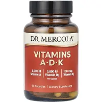 Dr. Mercola , Vitamins ADK, 30 kapslar