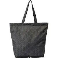Calvin Klein Printed Emblem Logo Nylon Packable Tote Bag