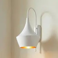ROYALTECH Vägglampa Olaf , dimbar, Vitt / opal, Vardagsrum / matsal, Metall, Vägglampa, vägglampa inomhus
