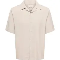 Only & Sons Skjorta 'ONSPeru' greige