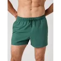 Björn Borg Borg Solid Swim Shorts Grön, XL