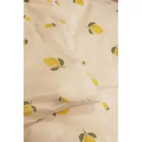 BrandMac Sängkläder 140x200 cm - Mikrofiber - Citronmönster