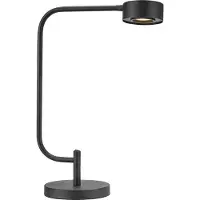Markslöjd Bordslampa , Hugo, dimbara, Svart, Arbetsrum / hemkontor, Metall
