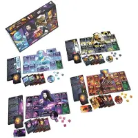 Asmodee Marvel X-Men Dice Throne Box 1, 4 Hjälteboxar med Wolverine, Iceman, Psylocke & Storm